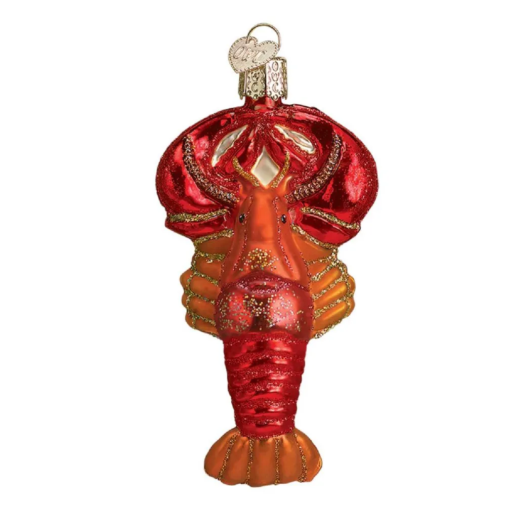 Old World Christmas Lobster Glass Ornament