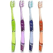 GUM Technique Deep Clean Toothbrush -Compact Head, Soft Bristles, 1ct (12pk)