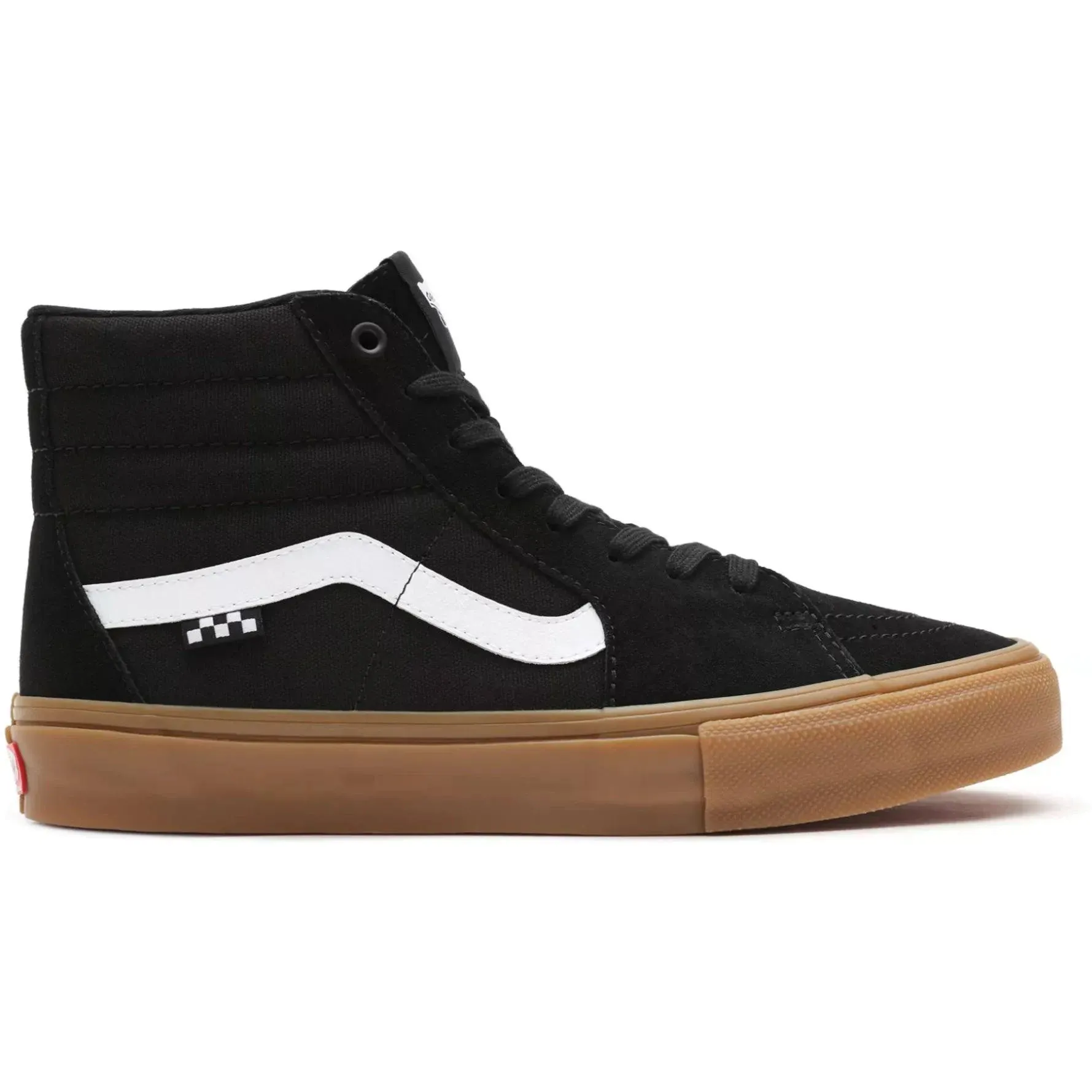 Vans Skate Sk8-Hi Shoes - Black/Gum 9