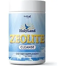 HolyLand Zeolite Cleanse - Zeolite Detox Powder (7.05oz 200 Gram) - Clinoptilolite Natural Activated - Micronized 0-25 - Full Body Detox for Women, Men - Supports Energy, Focus, Immunity, Gut Health