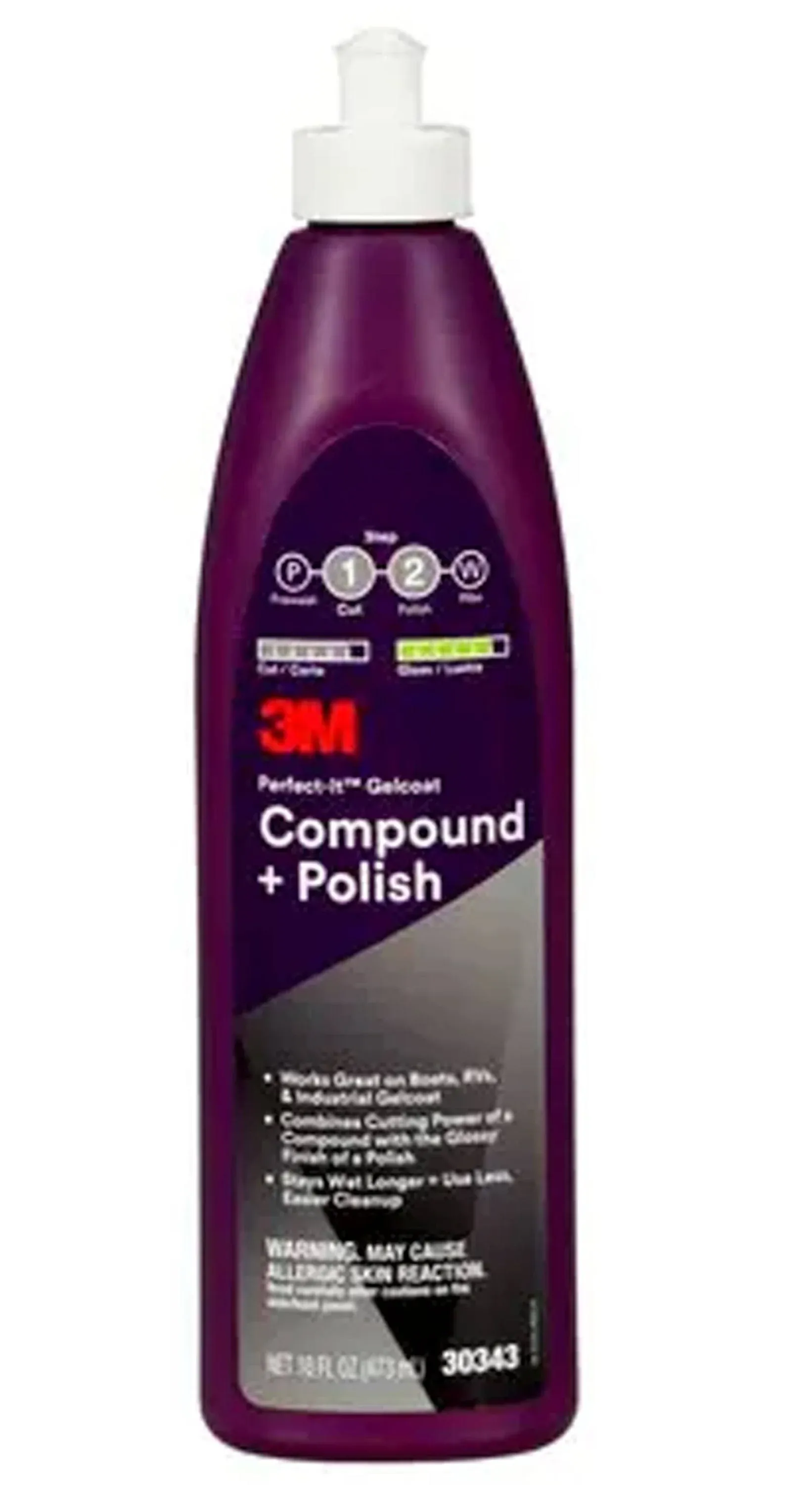 3M 30344; Perfect-It Gelcoat Compound + Polish