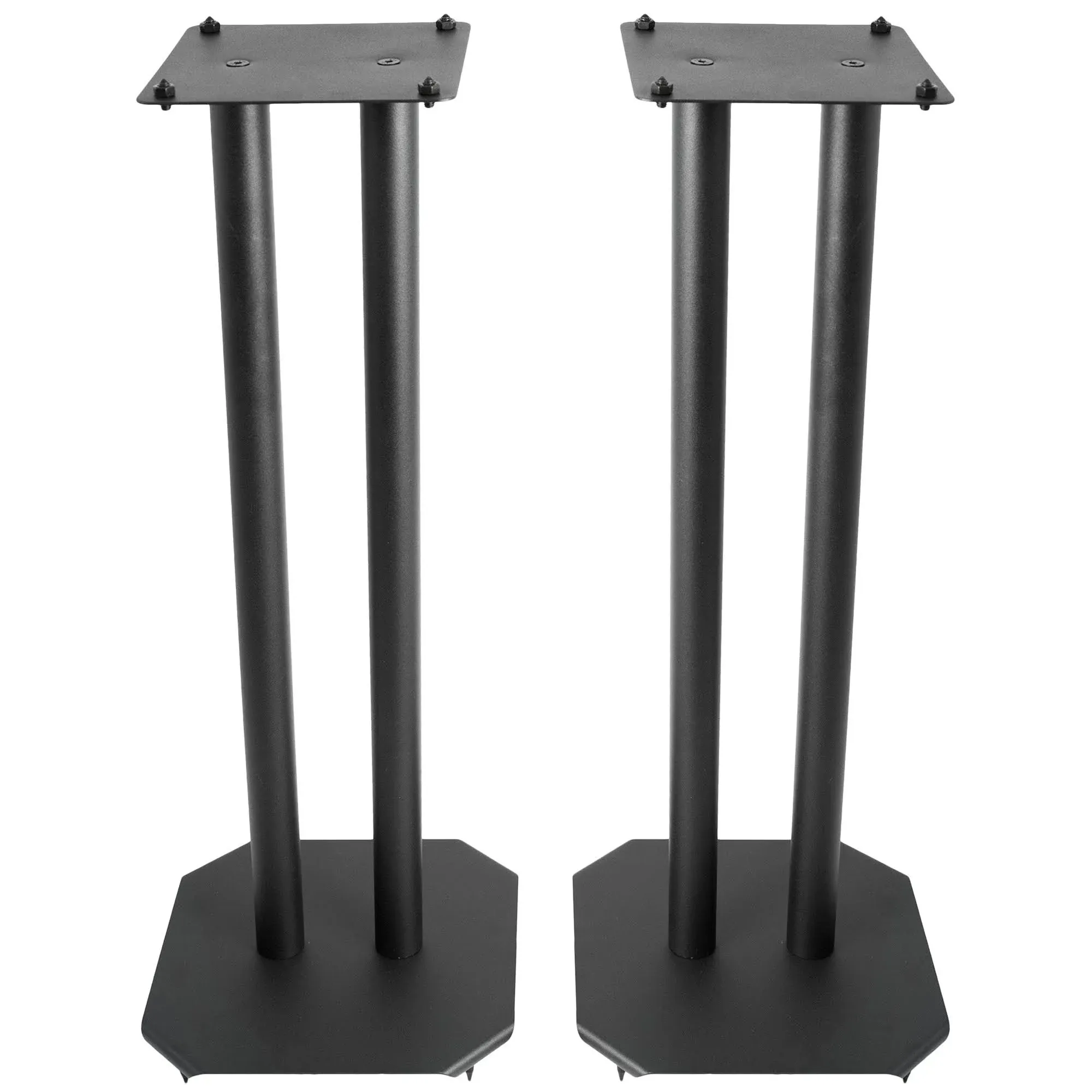 VIVO Premium Universal 25 inch Floor Speaker Stands for Surround Sound and Book