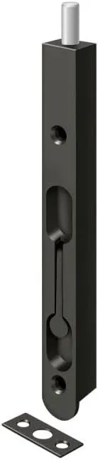 Deltana 7" Flush Bolt Zinc Oil Rubbed Bronze