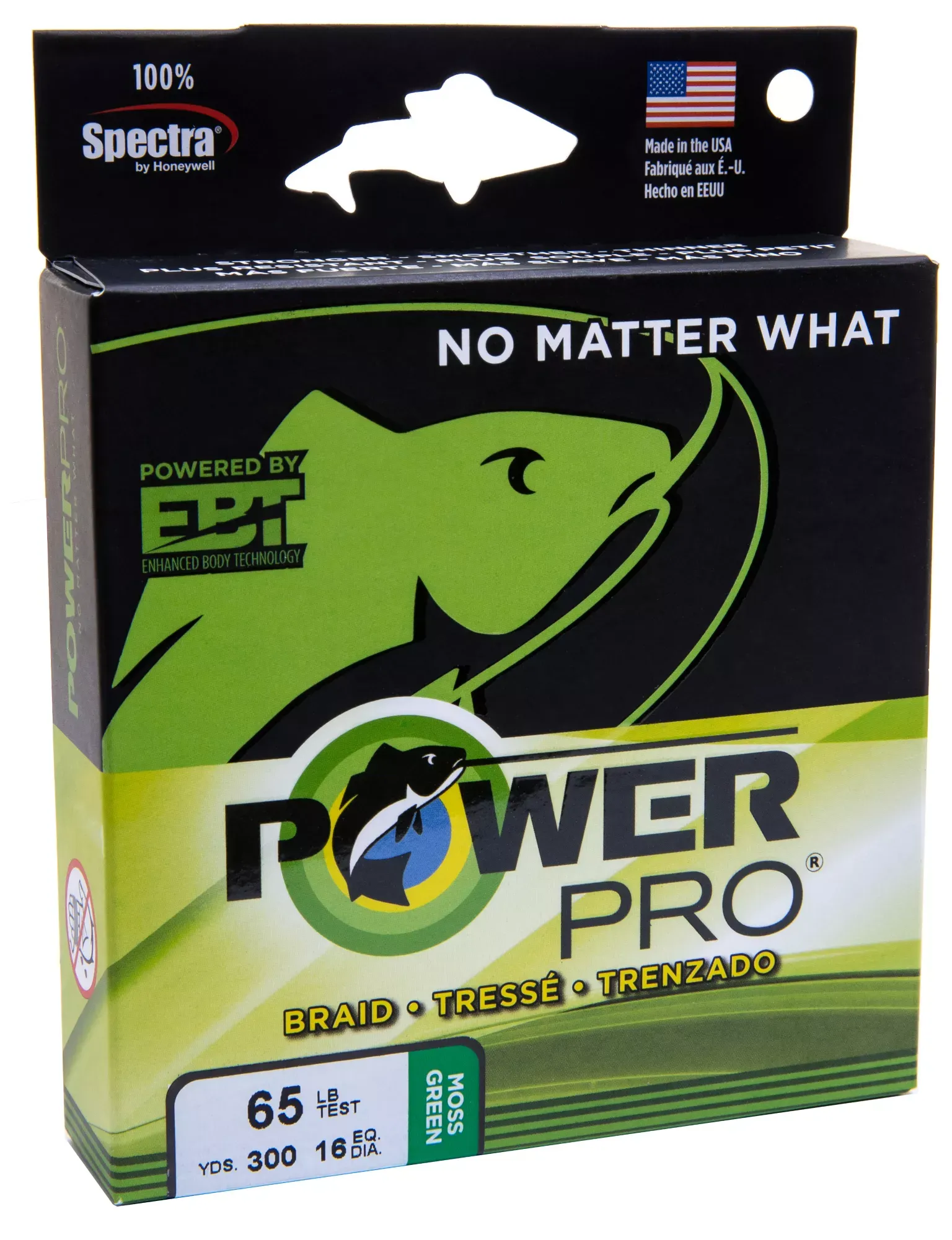 Power Pro Spectra Braided Line Moss Green