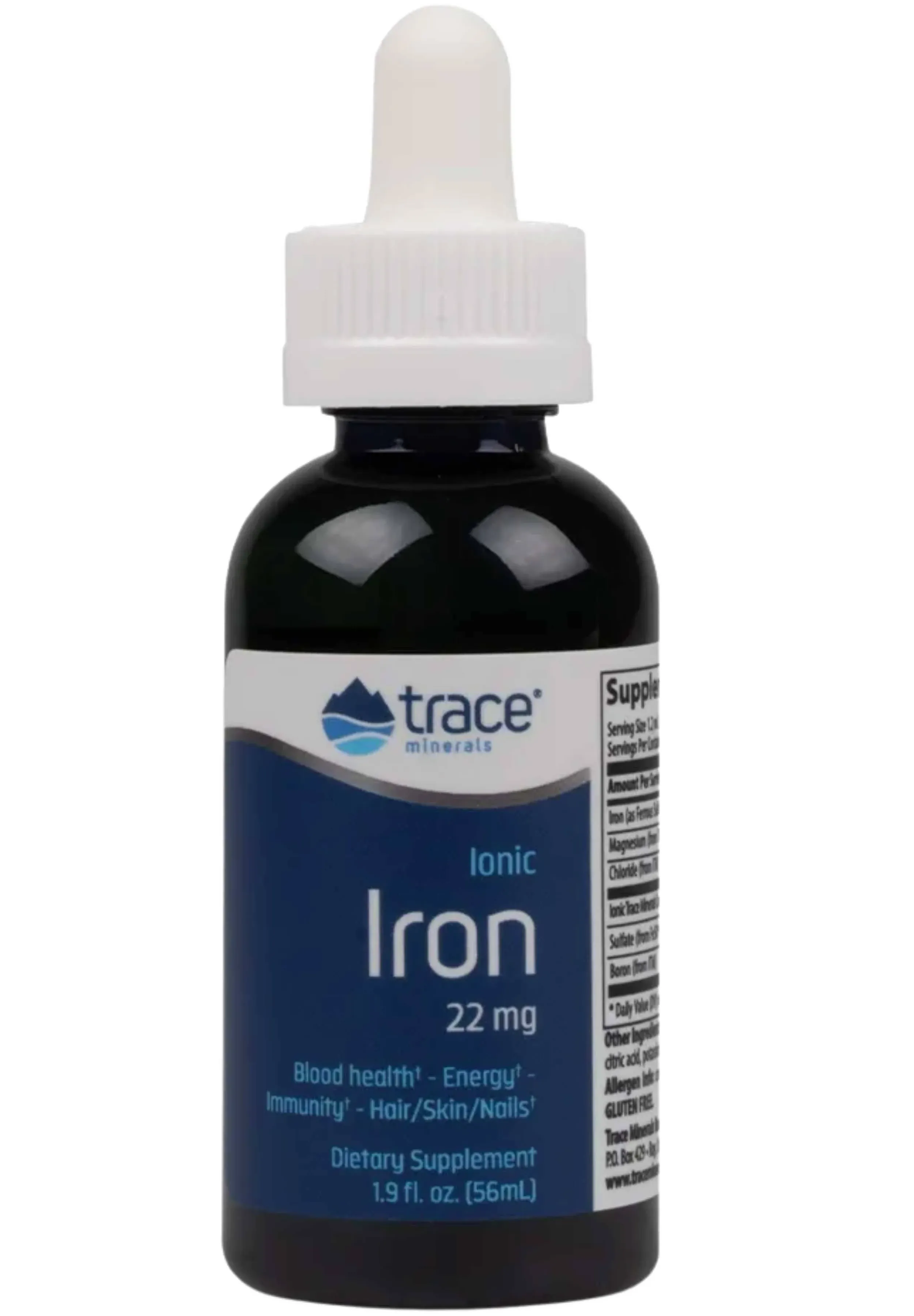 Trace Minerals ®, Ionic Iron, 22 mg, 1.9 fl oz (56 ml)