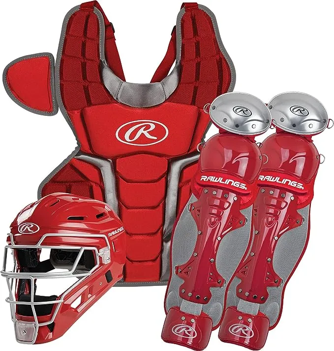 Rawlings | Renegade Series Baseball Catcher's Set | NOCSAE Certified | Adult | Intermediate | Youth | Multiple Colors