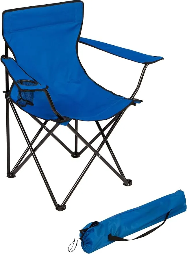 Silla Plegable Para Exteriores Con Portavasos Perfecta Para Acampar y Playa (220