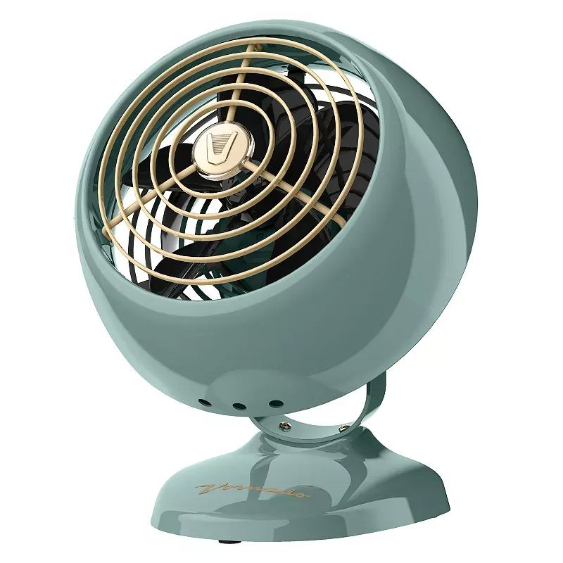 Mini Classic Personal Vintage Air Circulator Fan Desk Table Compact Personal