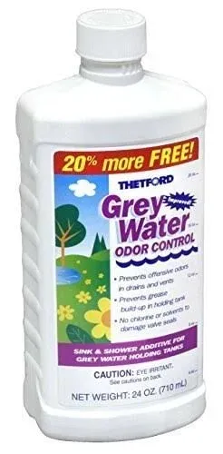 Thetford 15842 RV Trailer Camper Sanitation Gray Water Odor Control