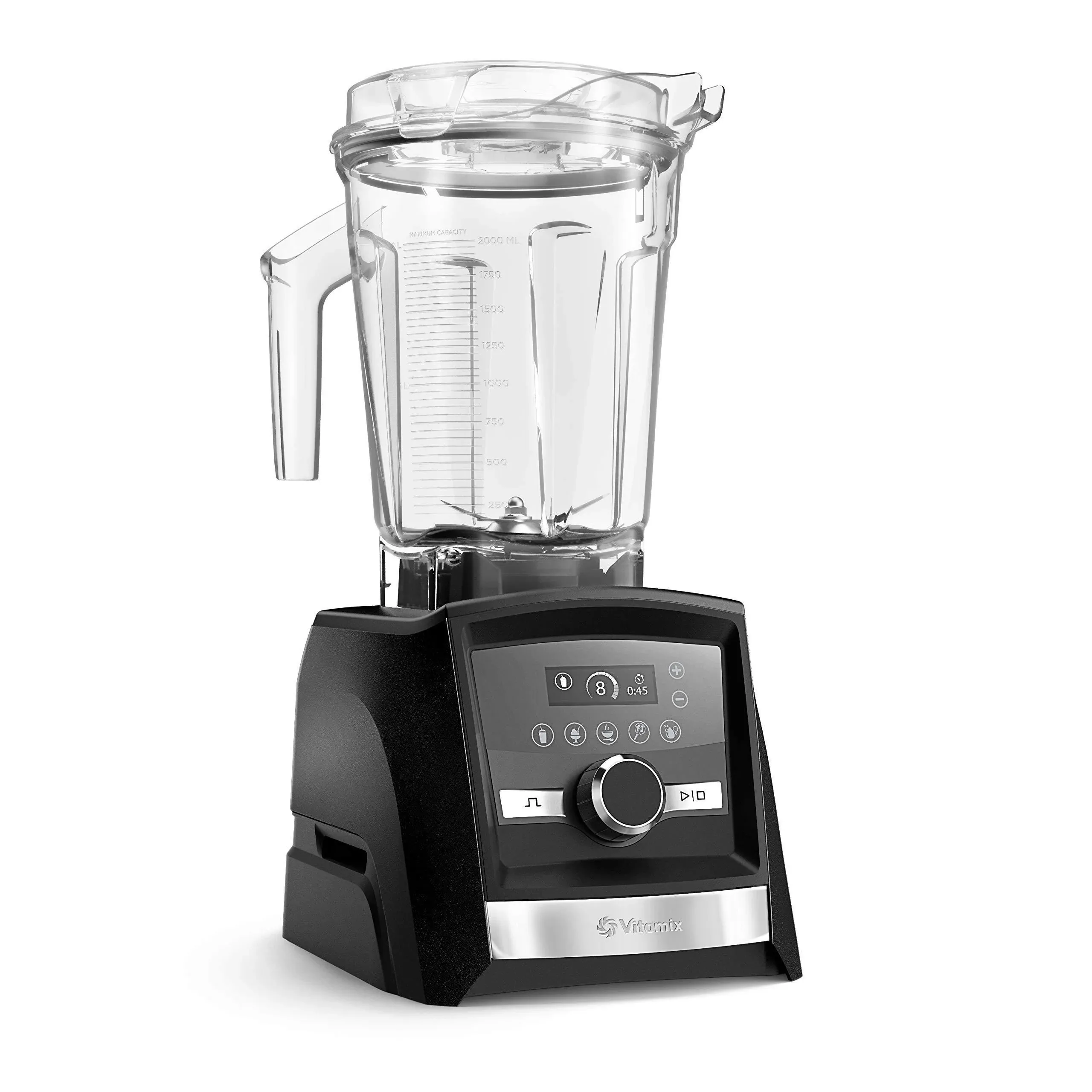 Vitamix A3500 Ascent Series Gold Label Smart Blender, Professional-Grade, 64 oz. Low-Profile Container, White with Gold Accents