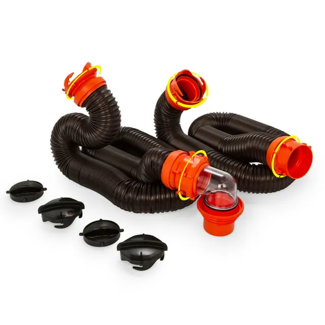 Camco RhinoFLEX 20-Feet RV Sewer Hose Kit 39744