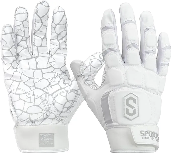 Sports Unlimited Max Clash Padded Lineman Football Gloves