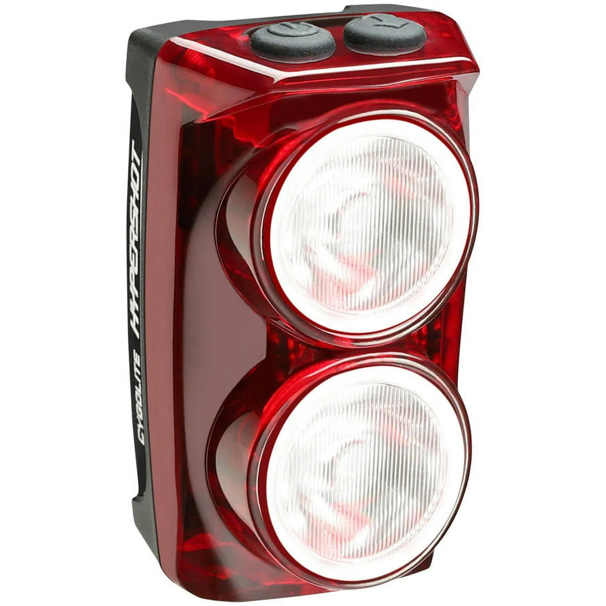 Cygolite Hypershot 350 & 250 Lumen Bicycle Taillight Models–7 Night & Daytime Modes–User Tunable Flash Speeds- Small & Durable–IP64 WaterResistant–Secure Hard Mount–USB Recharge–Great For Busy Streets