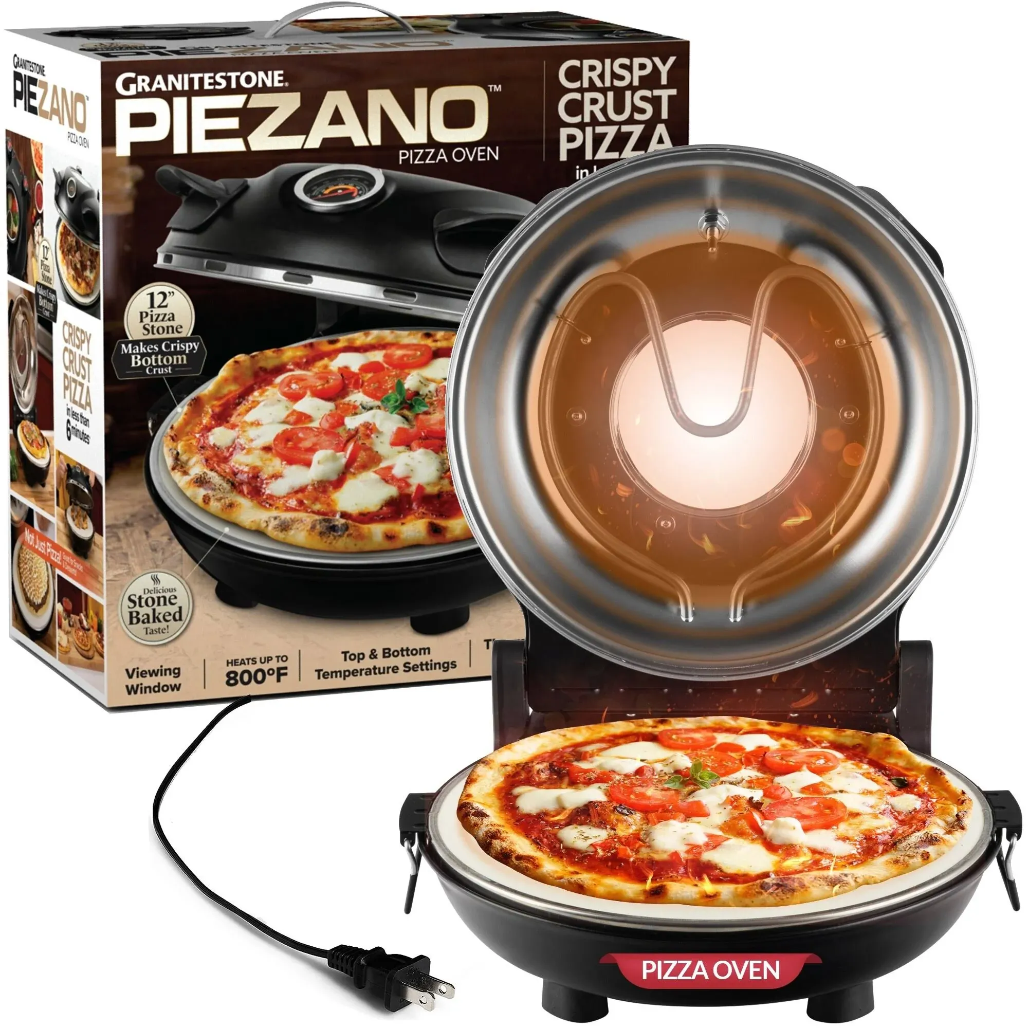 Granitestone Piezano Indoor Electric Pizza Oven