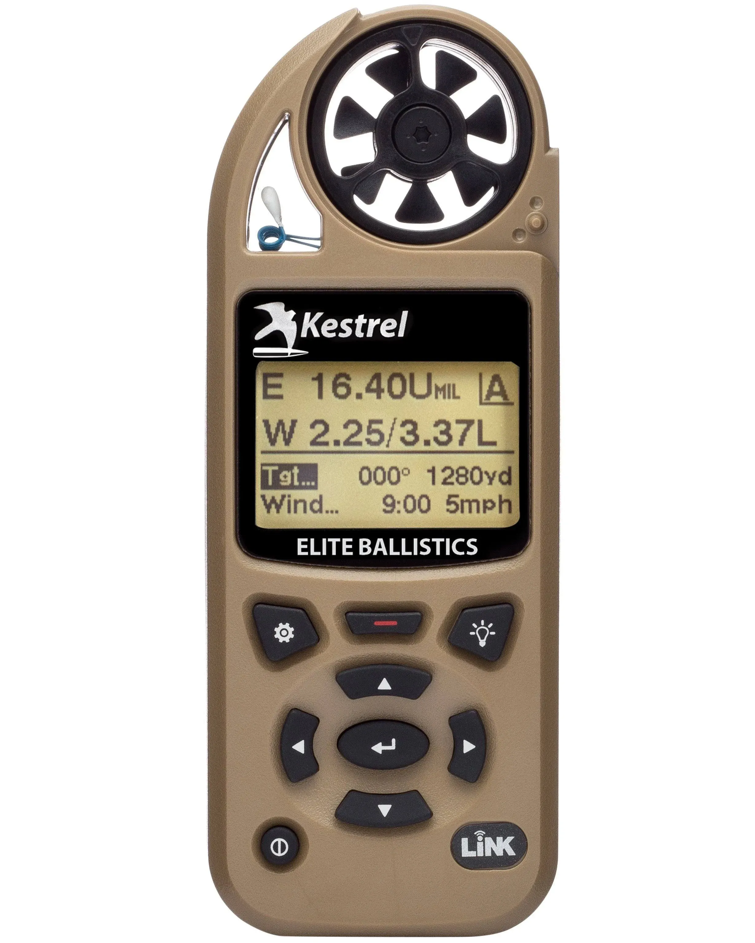 Kestrel Elite Weather Meter w/ Applied Ballistics & Link Desert