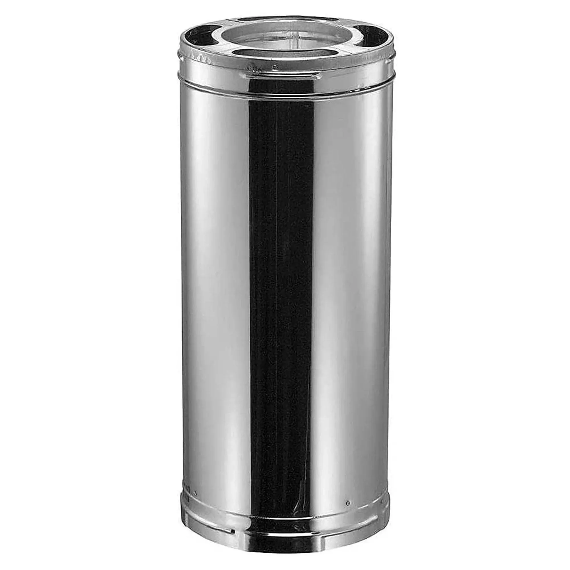 DuraVent 6DP-24 DuraPlus 6 in. Diameter x 24 in. Chimney Pipe