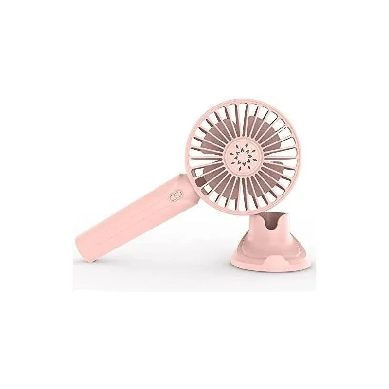 CHOKOVIE Handheld Pocket Fan, Mini Portable Fan 2600mAh Battery Operated Speed ...