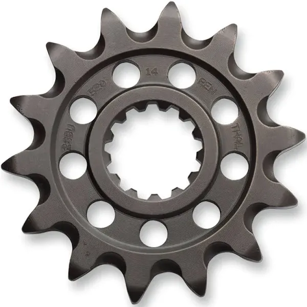 Renthal for 89-22 Suzuki RM 85/L/ 93-01 Yamaha YZ 80 Front Grooved Sprocket - 42