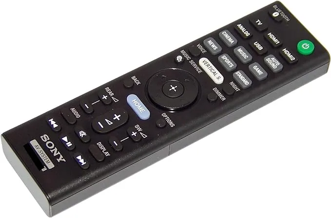 Sony OEM Remote Control for HT-Z9F Soundbar System