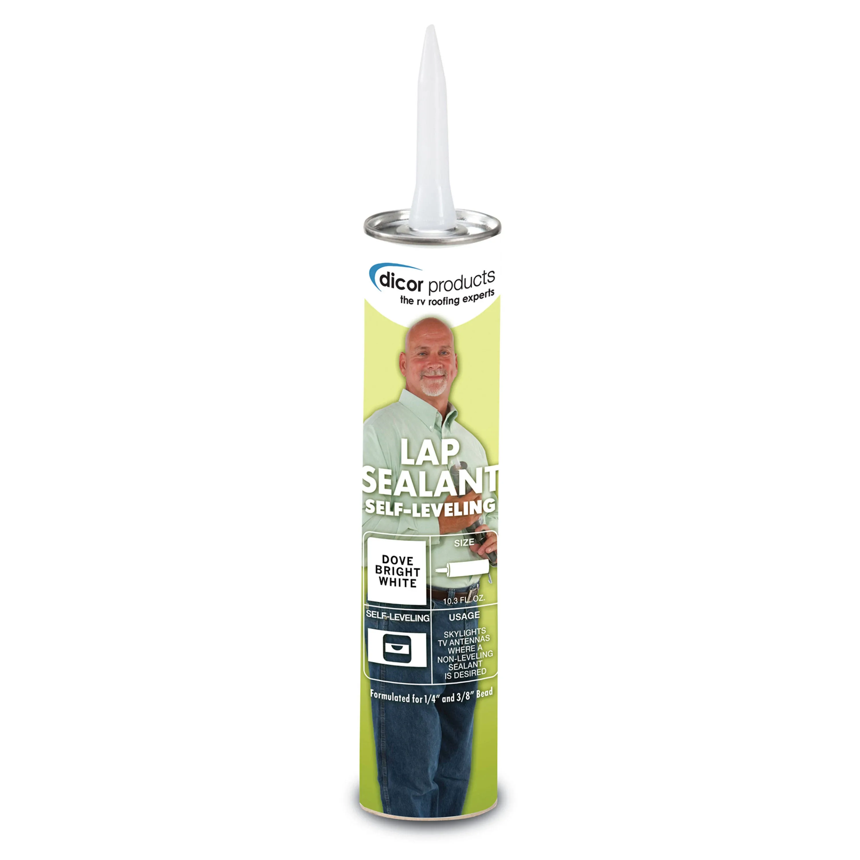 Dicor 501LSD-1 Dove White Self Leveling Lap Sealant