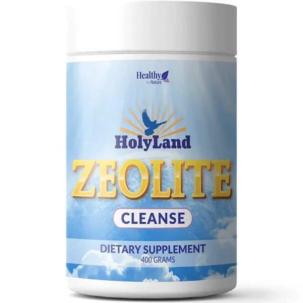 HolyLand Zeolite Cleanse - Zeolite Detox Powder (400 Gram Value Size) 