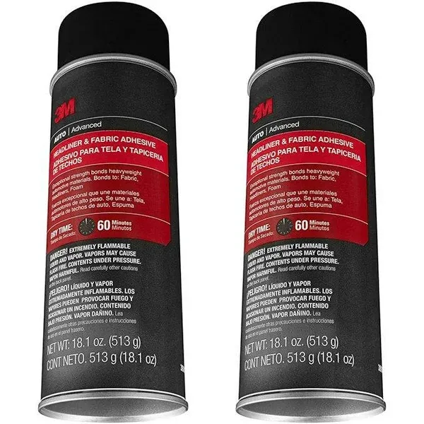 3M 38808 Headliner and Fabric Adhesive - 18.1 oz. - Case of 4