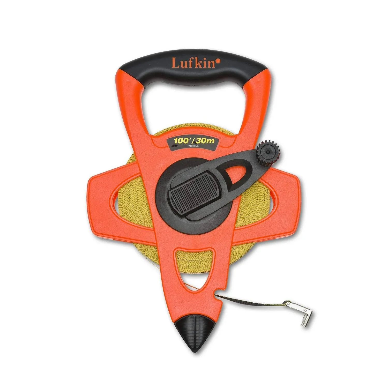 Lufkin FM030CME 100 ft. Hi-Viz 2-Sided Orange Fiberglass Tape Measure