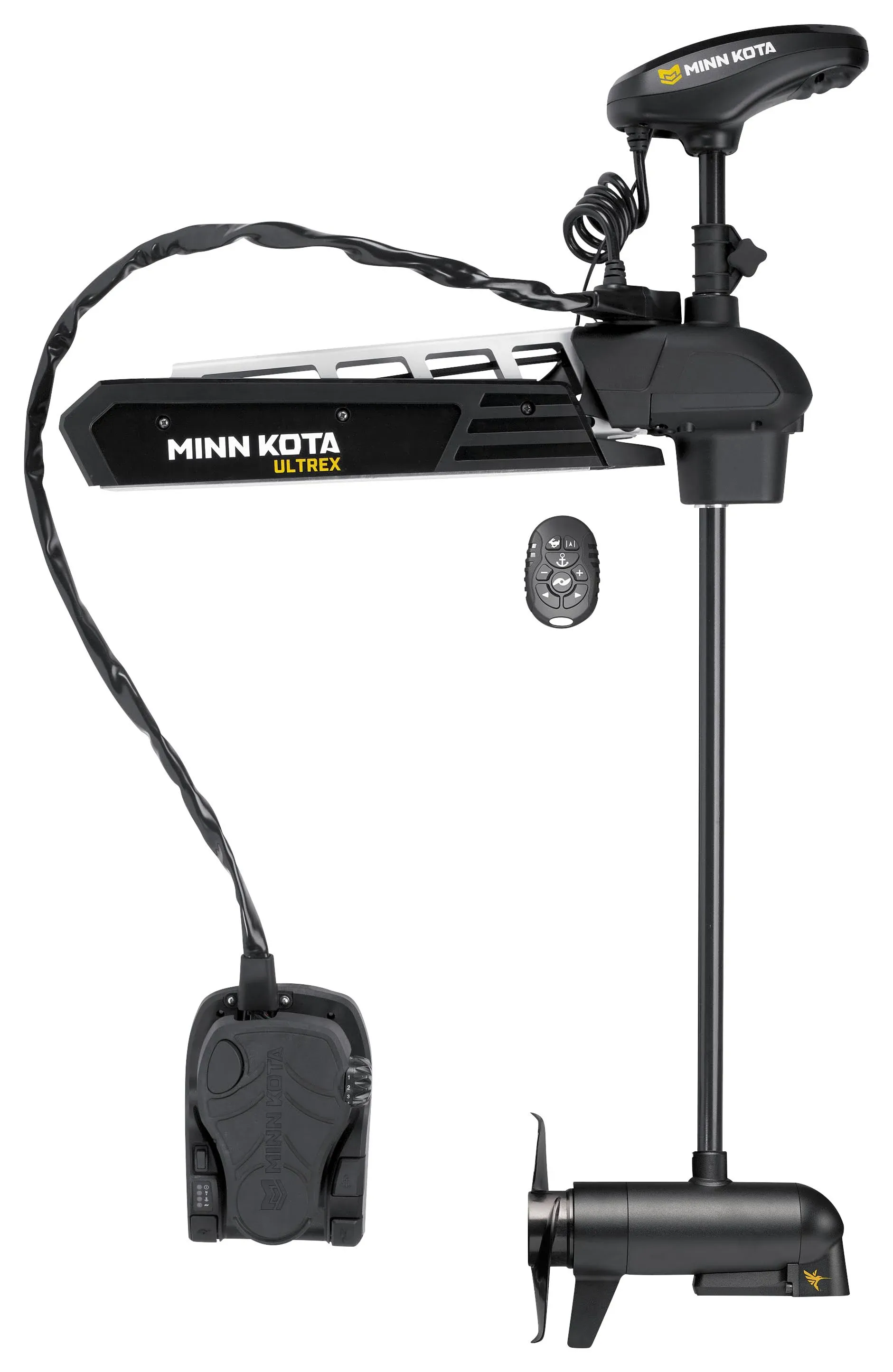 Minn Kota - Ultrex 80 Trolling Motor w/Micro Remote - Mega Down Imaging - 24V - 80lb - 52"