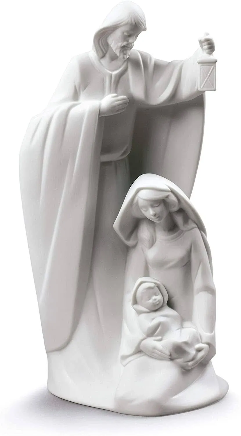 NEW NAO BY LLADRO NATIVITY OF JESUS #1915 BRAND NEW IN BOX WHITE MATTE SAVE$ F/S