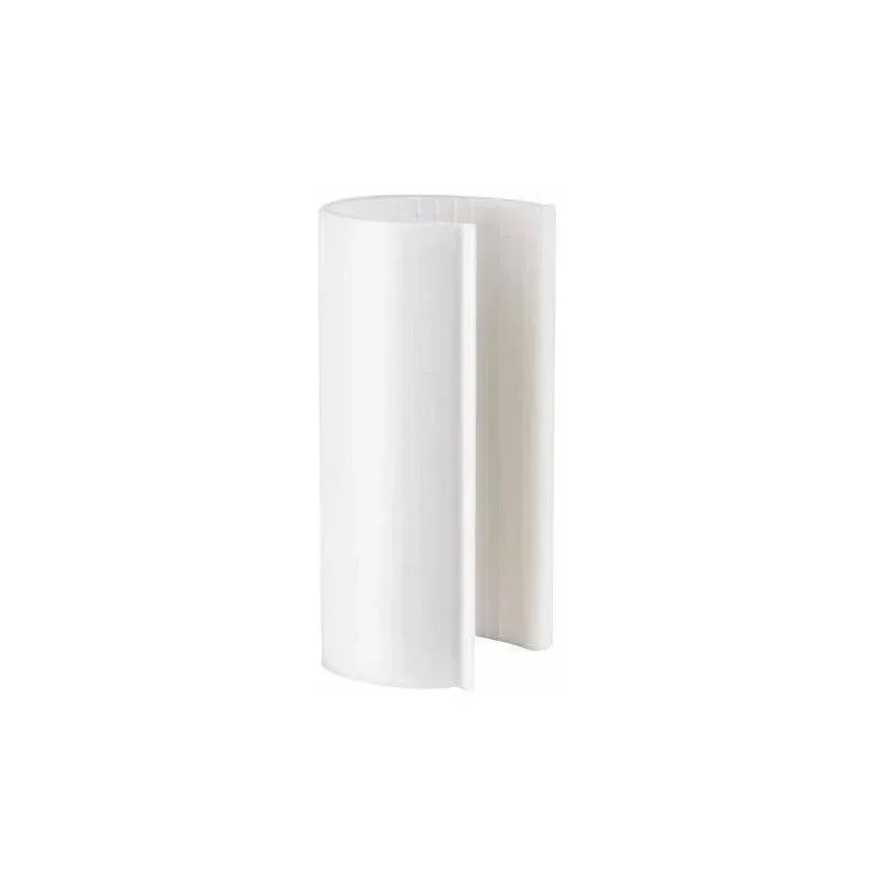 Snap Clamp 1/2 inch x 4 Inches Wide for 1/2 PVC Pipe White 10 per Bag