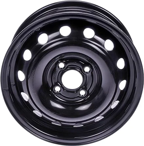 Dorman 939-162 14 X 5.5 In. Steel Wheel Compatible with Select Honda Models, Black