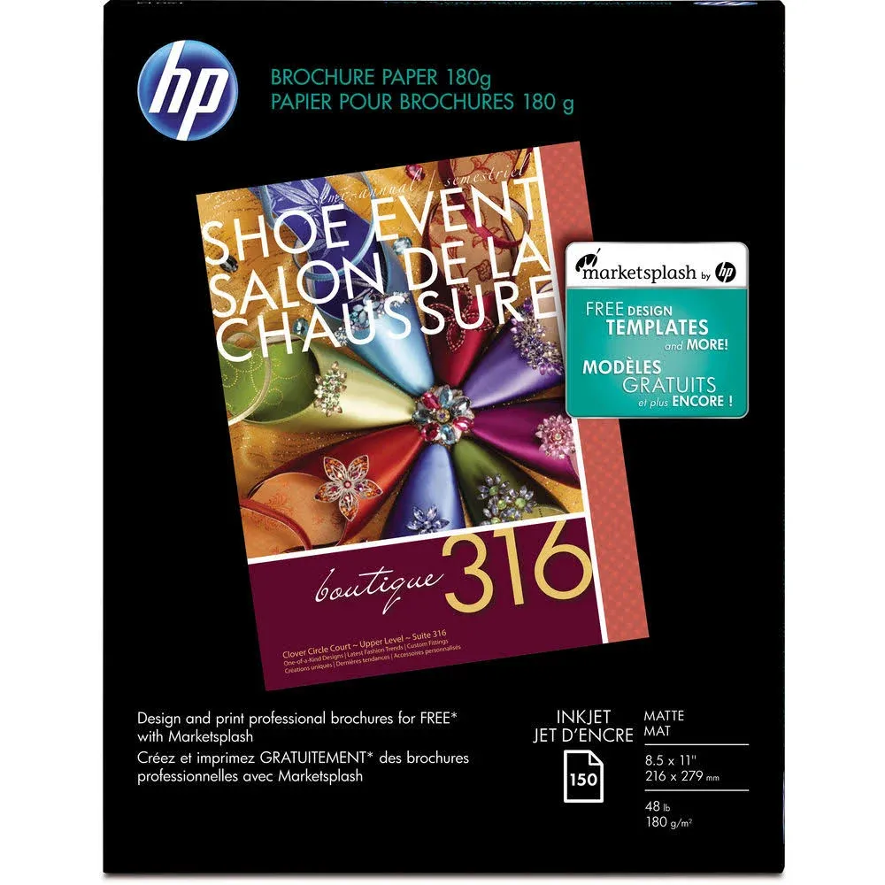 Hewlett-Packard Brochure Paper