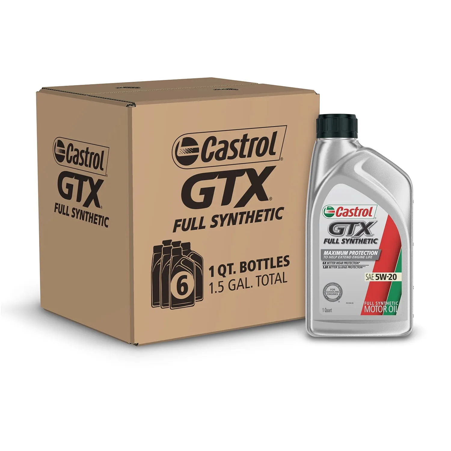 Castrol GTX Full Synthetic 5W-20 Motor Oil