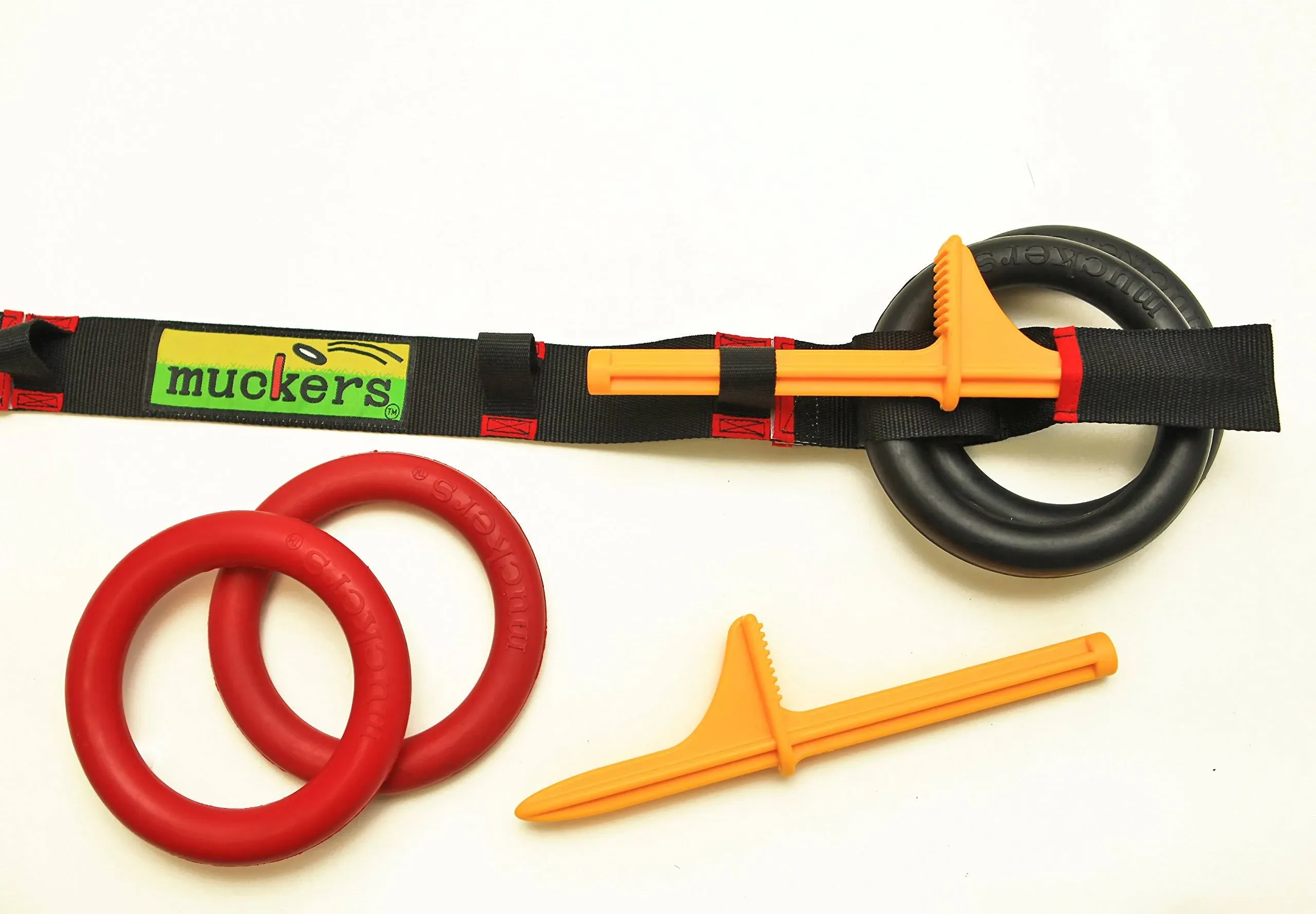 Muckers Ring Toss Game (Quoits) w/ 3&#039; Carry Strap by: Saturnian I