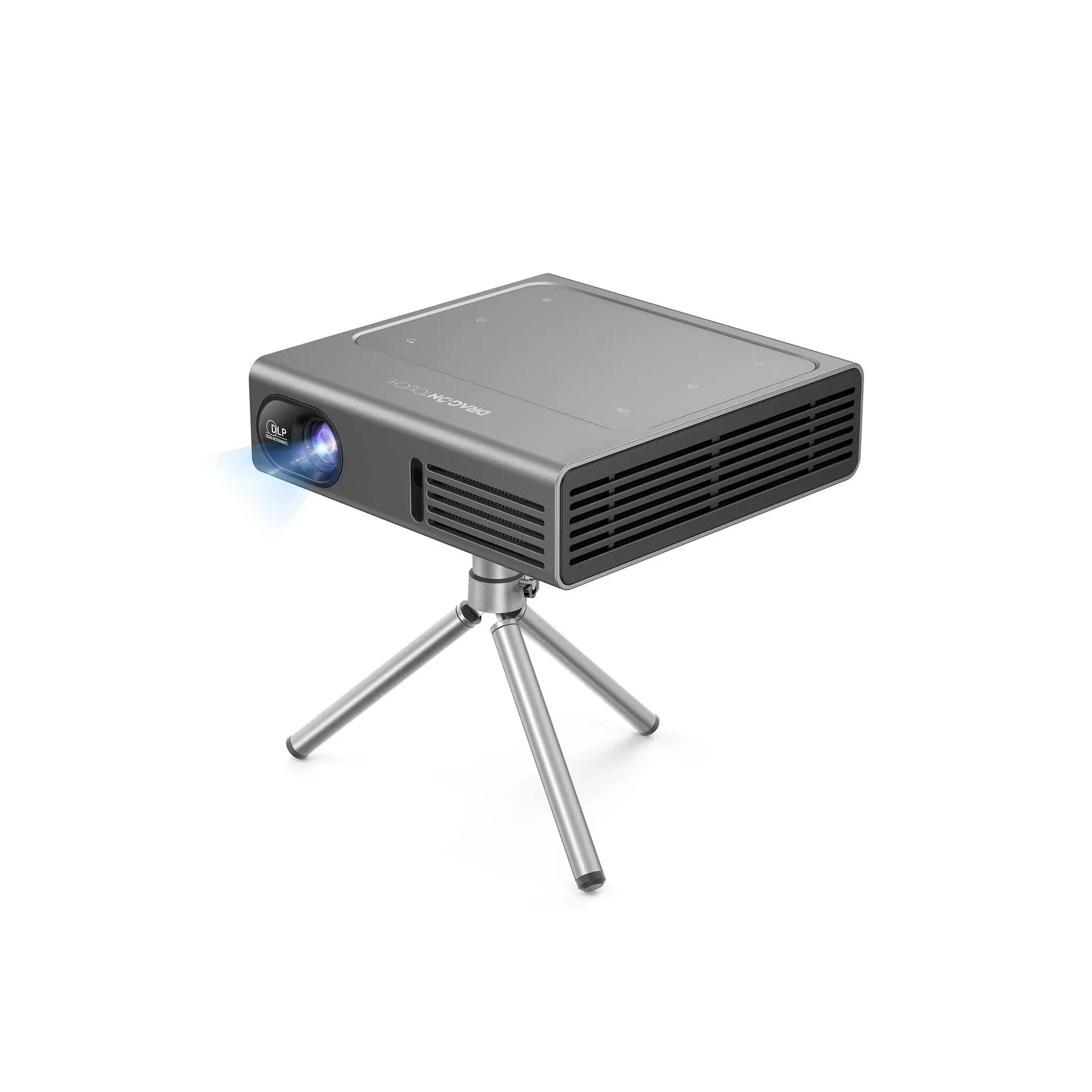 Mini Projector DLP - 5G WiFi Portable Pocket Movie Projector with Tripod 150