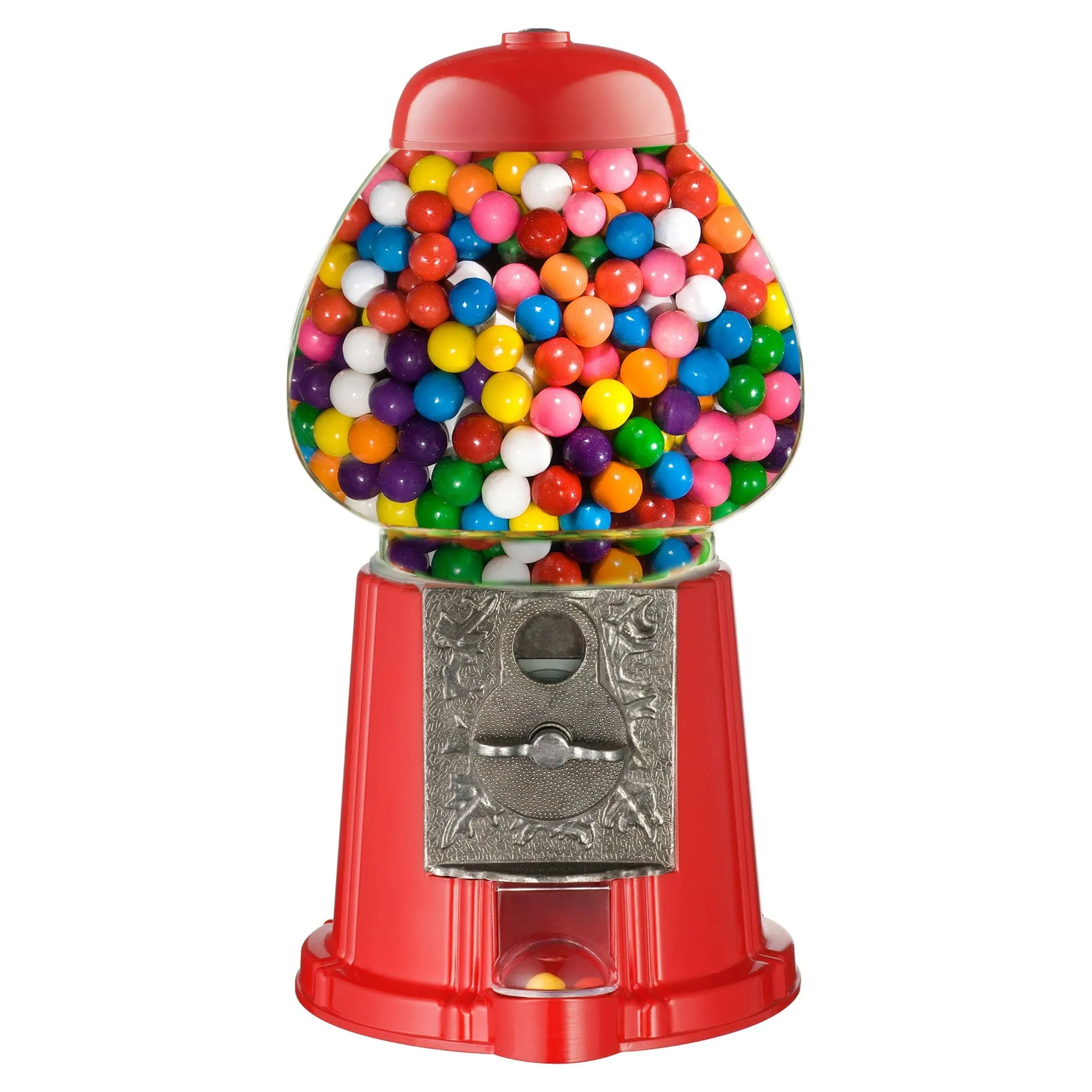 Candy Gumball Machine 15 in. H Old Fashioned Classic Vintage Bank Glass Globe