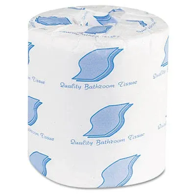 GEN Toilet Paper, Septic Safe, 2-Ply, White, 500 Sheets/Roll, 96 Rolls/Carton -GEN500