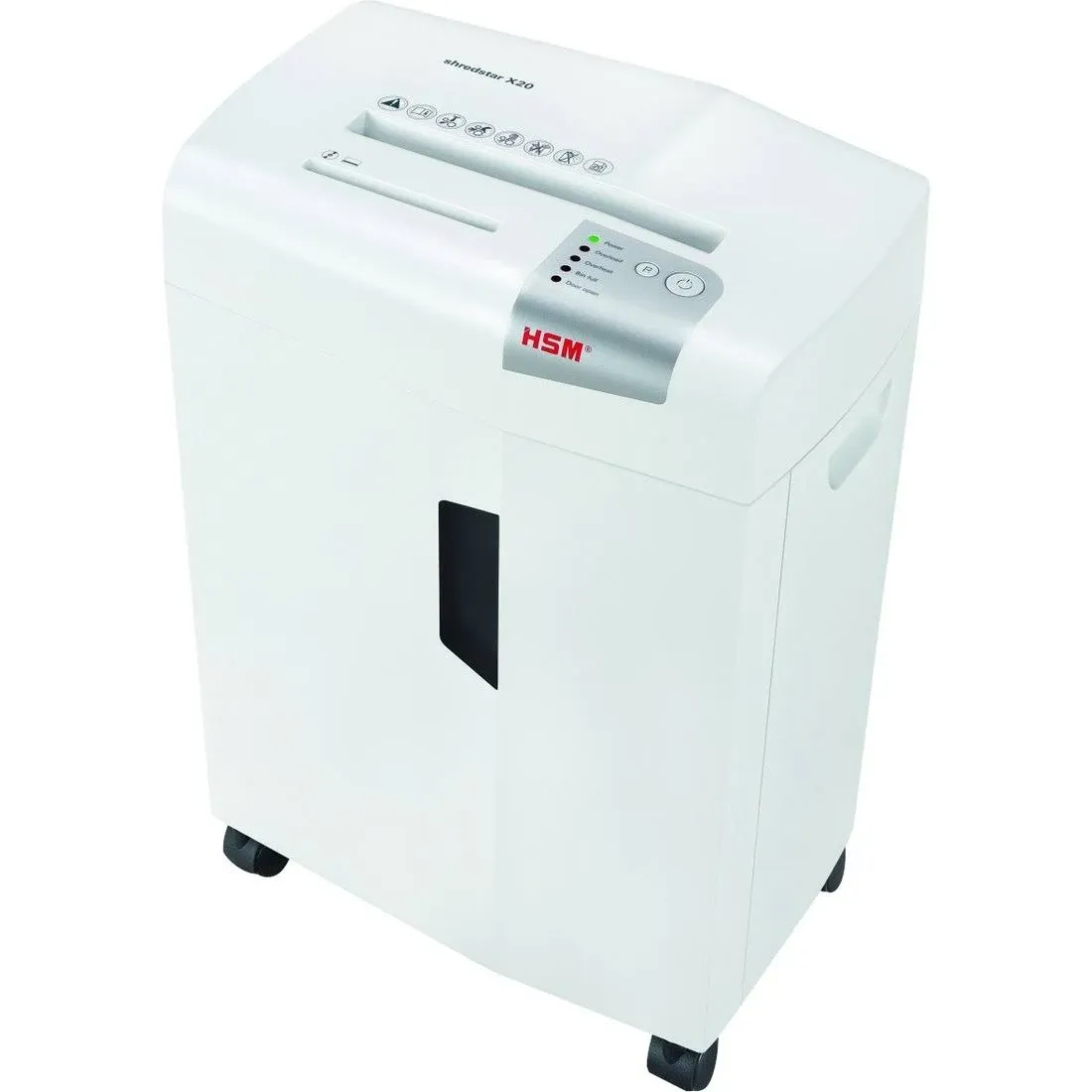 HSM shredstar X20 Cross-Cut Shredder, 20 Manual Sheet Capacity