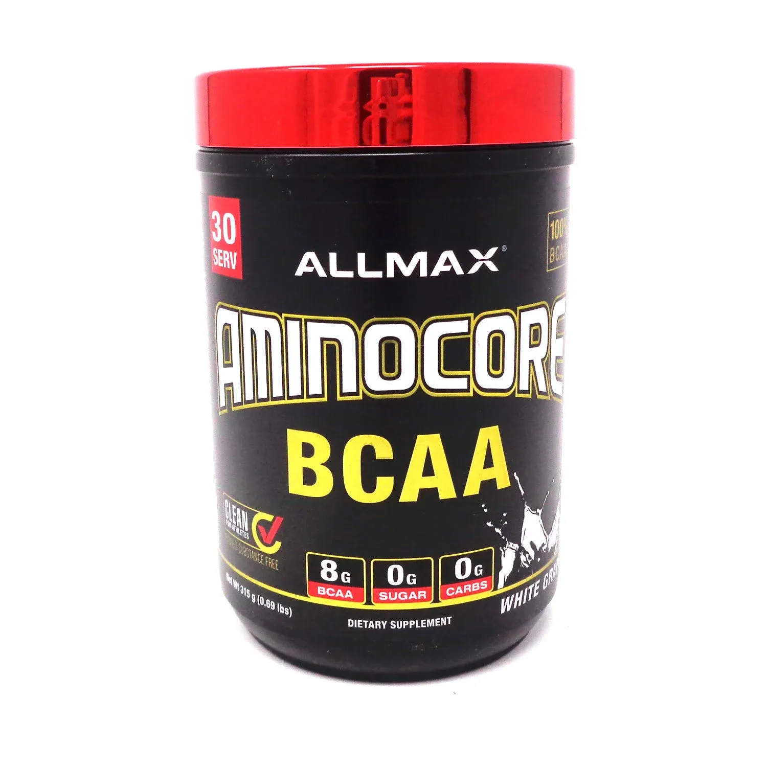 AMINOCORE BCAA, Fruit Punch, 0.69 lbs (315 g), ALLMAX