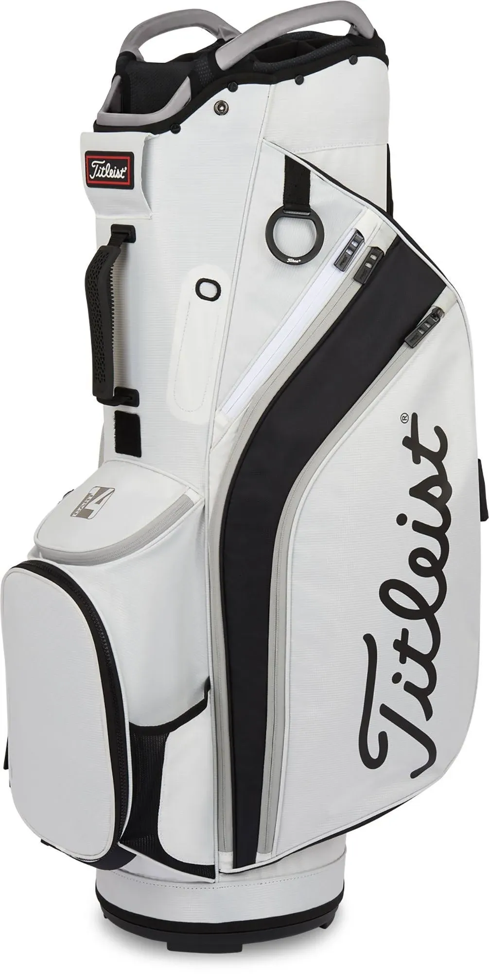 Titleist Cart 14 Cart Bag White/Black/Gray