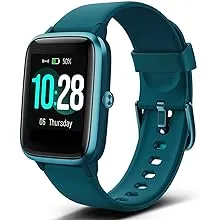 Fitness Tracker with Heart Rate Monitor, Fitpolo Smart Watch 1.3 inches Color Touch Screen IP68 Waterproof Step Calorie Counter Sleep Monitoring Pedometer Watches Activity Tracker for Women Men Kids