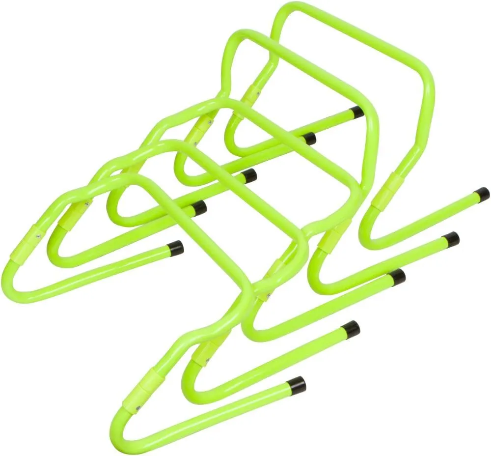 Trademark Innovations Adjustable Speed Training Hurdles