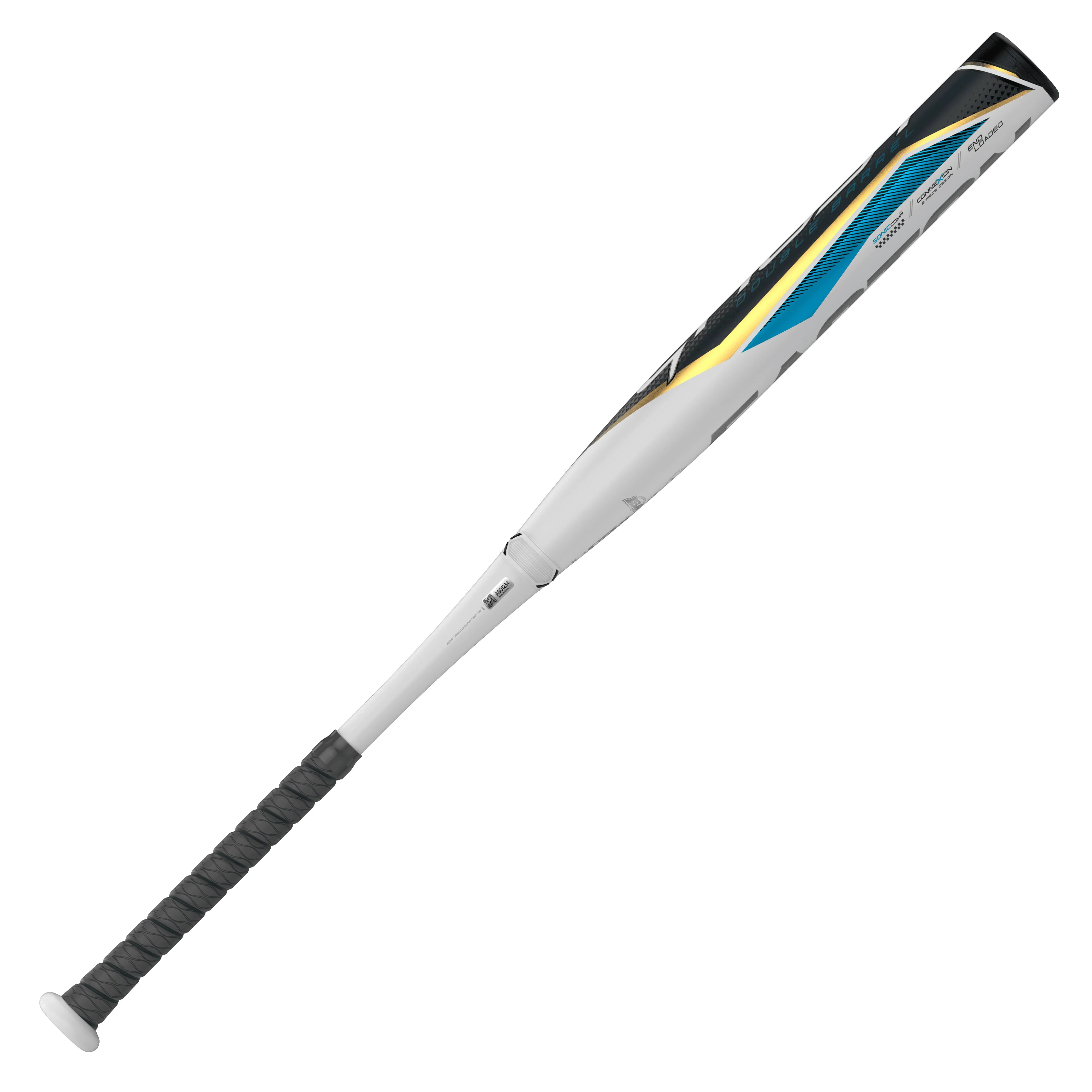 New Easton Ghost 2022 Double Barrel -9 Fastpitch Softball Bat White/Black