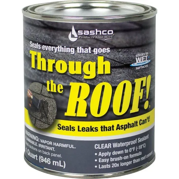 Sashco 1 Quart Through The Roof Sealant