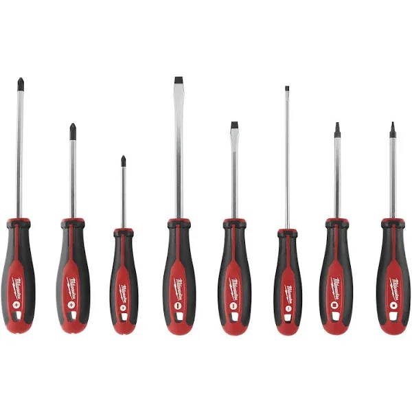 MILWAUKEE 8pc Screwdriver Kit w/Square