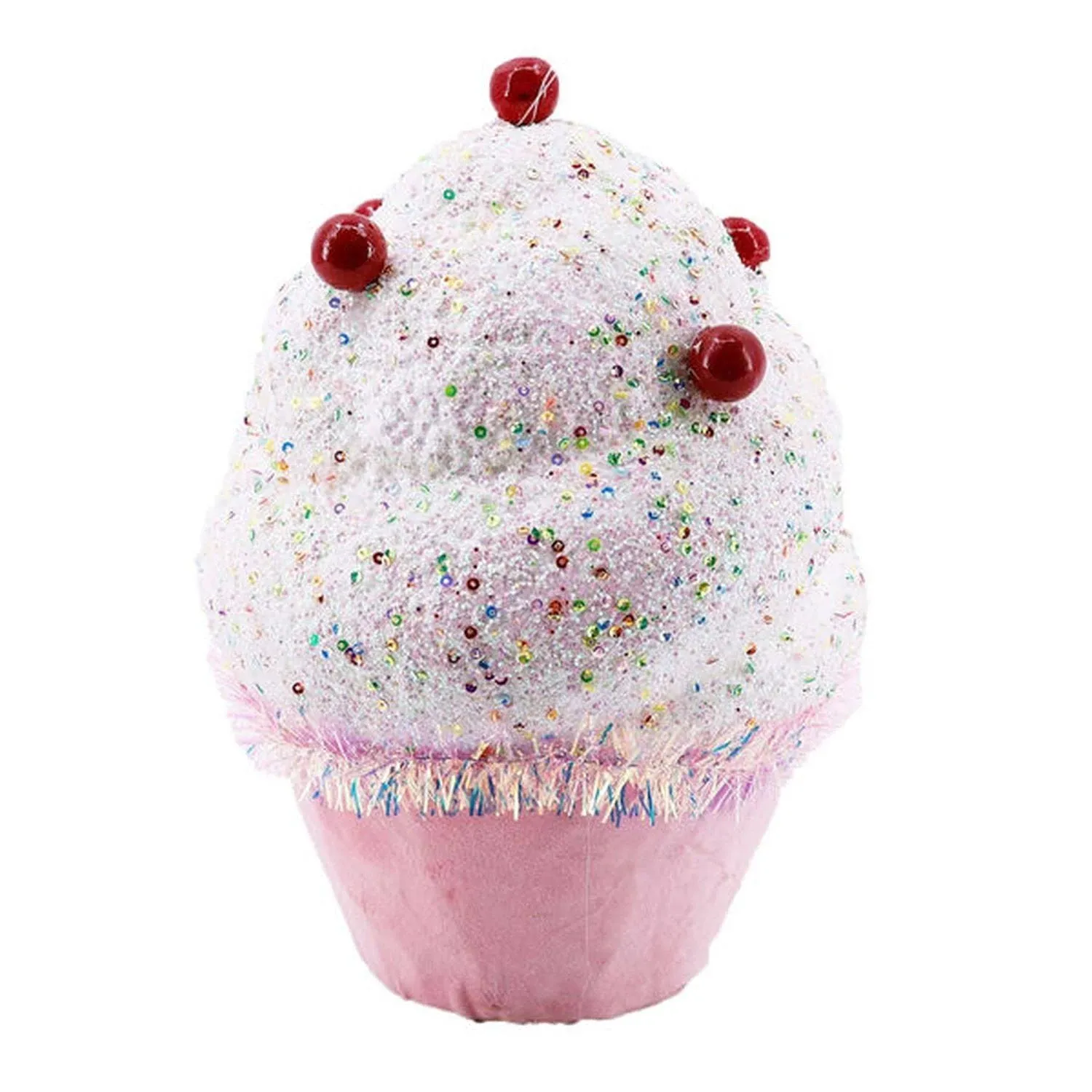 December Diamonds Nutcracker Sweet Shoppe 10In Pink Cupcake