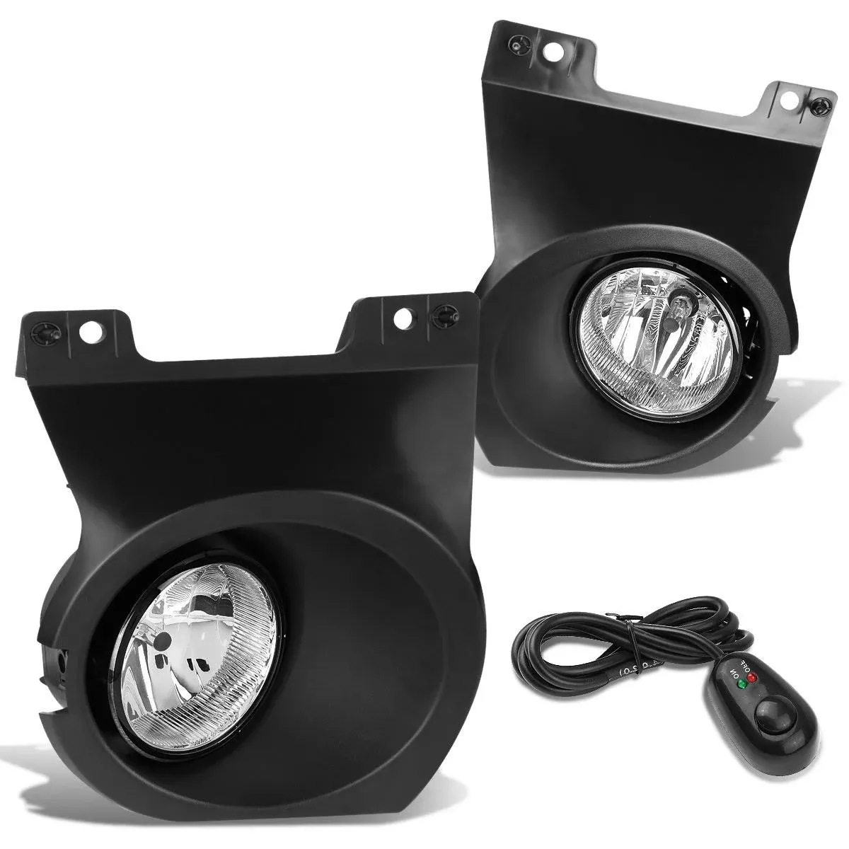 DNA Motoring FL-ZTL-811-CH Fog Light Assembly (Driver & Passenger Side)