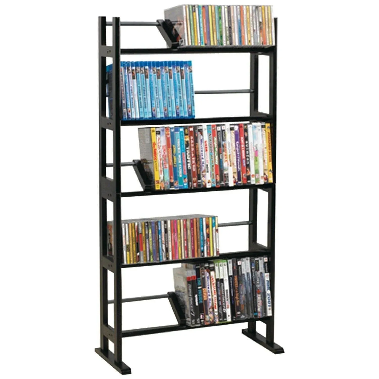 Atlantic Element Media Storage Rack (UPDATED)- Holds Up to 230 CDs or 150 DVDs