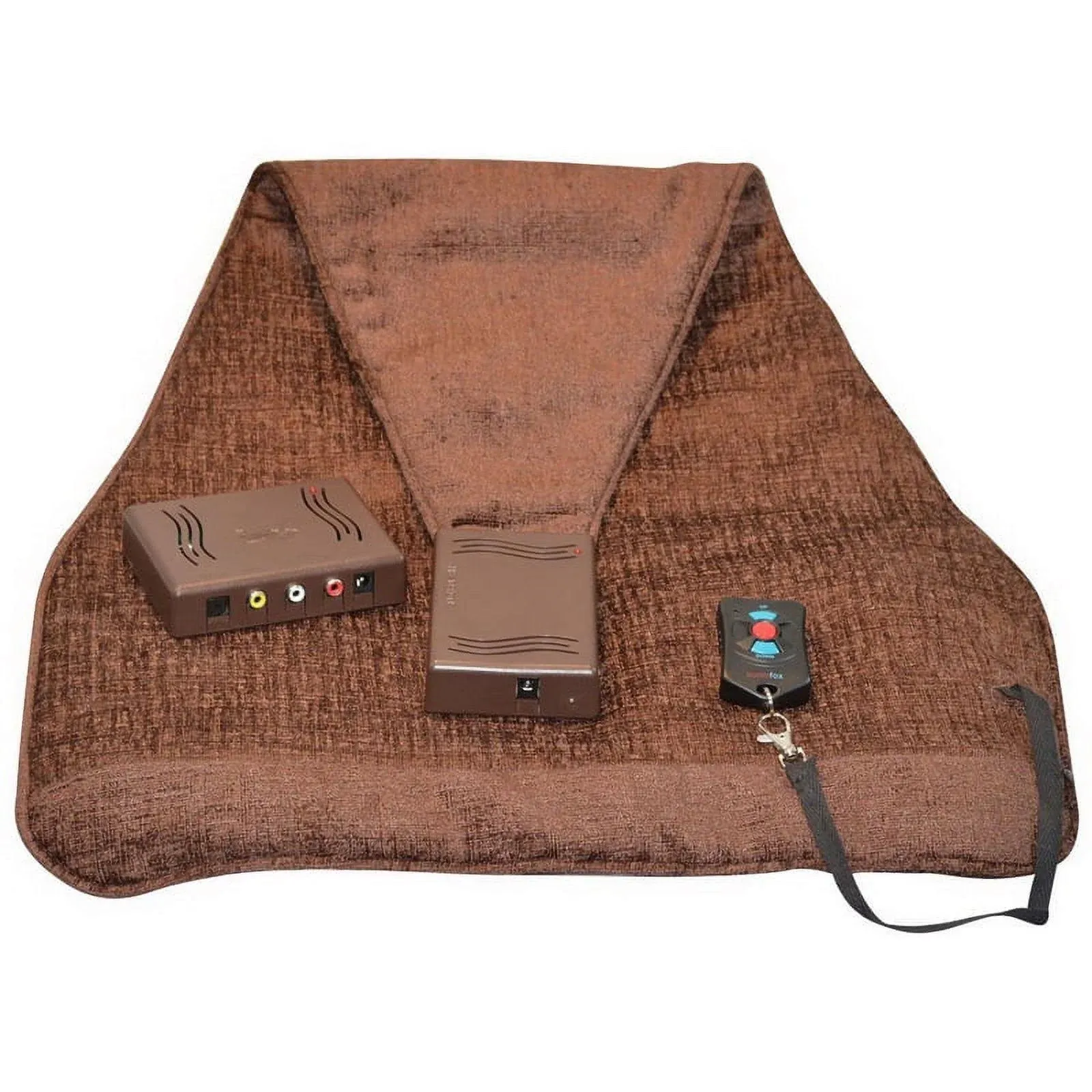 Audio Fox Undercover Brown Wireless TV Speakers