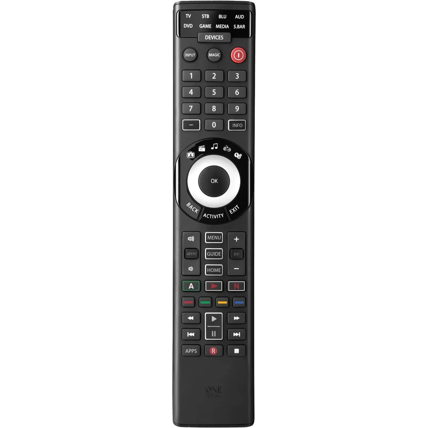 One for All Smart Control 8 Universal Remote (URC 7880)